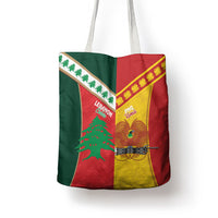 Rugby Papua New Guinea and Lebanon Tote Bag PNG Kumuls Cedars Together LT14 - Polynesian Pride