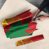 Rugby Papua New Guinea and Lebanon Umbrella PNG Kumuls Cedars Together LT14 - Polynesian Pride