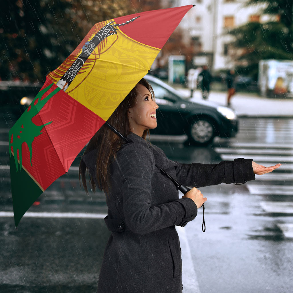 Rugby Papua New Guinea and Lebanon Umbrella PNG Kumuls Cedars Together LT14 - Polynesian Pride