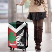 Rugby New Zealand and Lebanon Luggage Cover All Black Cedars Together LT14 - Polynesian Pride