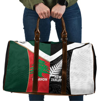 Rugby New Zealand and Lebanon Travel Bag All Black Cedars Together LT14 Multicolor - Polynesian Pride
