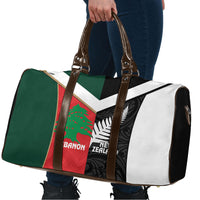 Rugby New Zealand and Lebanon Travel Bag All Black Cedars Together LT14 - Polynesian Pride