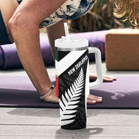 Rugby New Zealand and Lebanon Tumbler With Handle All Black Cedars Together LT14 - Polynesian Pride