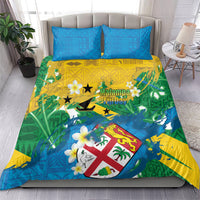 Malampa Fiji Day Bedding Set 10 October Together We Grow Grunge Tapa Motifs LT14 - Polynesian Pride