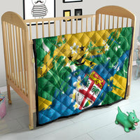 Malampa Fiji Day Quilt 10 October Together We Grow Grunge Tapa Motifs LT14 - Polynesian Pride