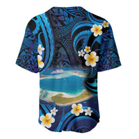 French Polynesia Tetiaroa Atoll Baseball Jersey Polynesian Curves Style LT14 - Polynesian Pride