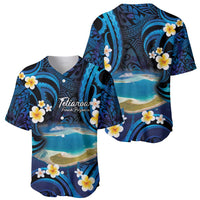 French Polynesia Tetiaroa Atoll Baseball Jersey Polynesian Curves Style LT14 - Polynesian Pride