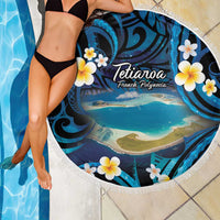 French Polynesia Tetiaroa Atoll Beach Blanket Polynesian Curves Style LT14 - Polynesian Pride