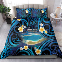 French Polynesia Tetiaroa Atoll Bedding Set Polynesian Curves Style LT14 - Polynesian Pride