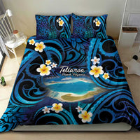 French Polynesia Tetiaroa Atoll Bedding Set Polynesian Curves Style LT14 - Polynesian Pride