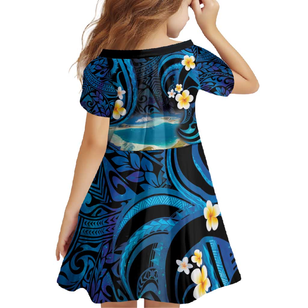 French Polynesia Tetiaroa Atoll Family Matching Off Shoulder Maxi Dress and Hawaiian Shirt Polynesian Curves Style LT14 - Polynesian Pride