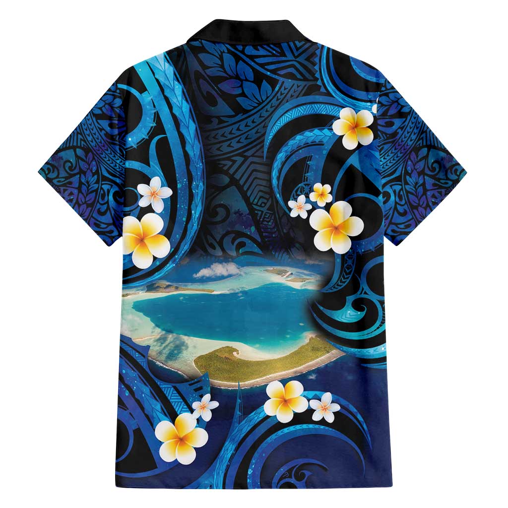 French Polynesia Tetiaroa Atoll Family Matching Tank Maxi Dress and Hawaiian Shirt Polynesian Curves Style LT14 - Polynesian Pride