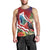 Personalised Kiribati Tarawa Atoll Men Tank Top Frigate Bird With Map Tropical Style