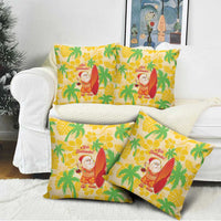 Aloha Hawaii Christmas Pillow Cover Mele Kalikimaka Funny Santa Palaka Quilt Motifs LT14 - Polynesian Pride