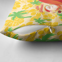 Aloha Hawaii Christmas Pillow Cover Mele Kalikimaka Funny Santa Palaka Quilt Motifs LT14 - Polynesian Pride