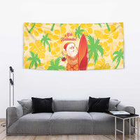 Aloha Hawaii Christmas Tapestry Mele Kalikimaka Funny Santa Palaka Quilt Motifs LT14 - Polynesian Pride