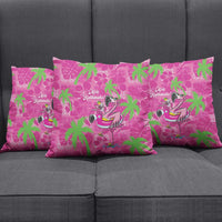 Aloha Hawaii Christmas Pillow Cover Mele Kalikimaka Chill Flamingo Palaka Quilt Motifs LT14 - Polynesian Pride