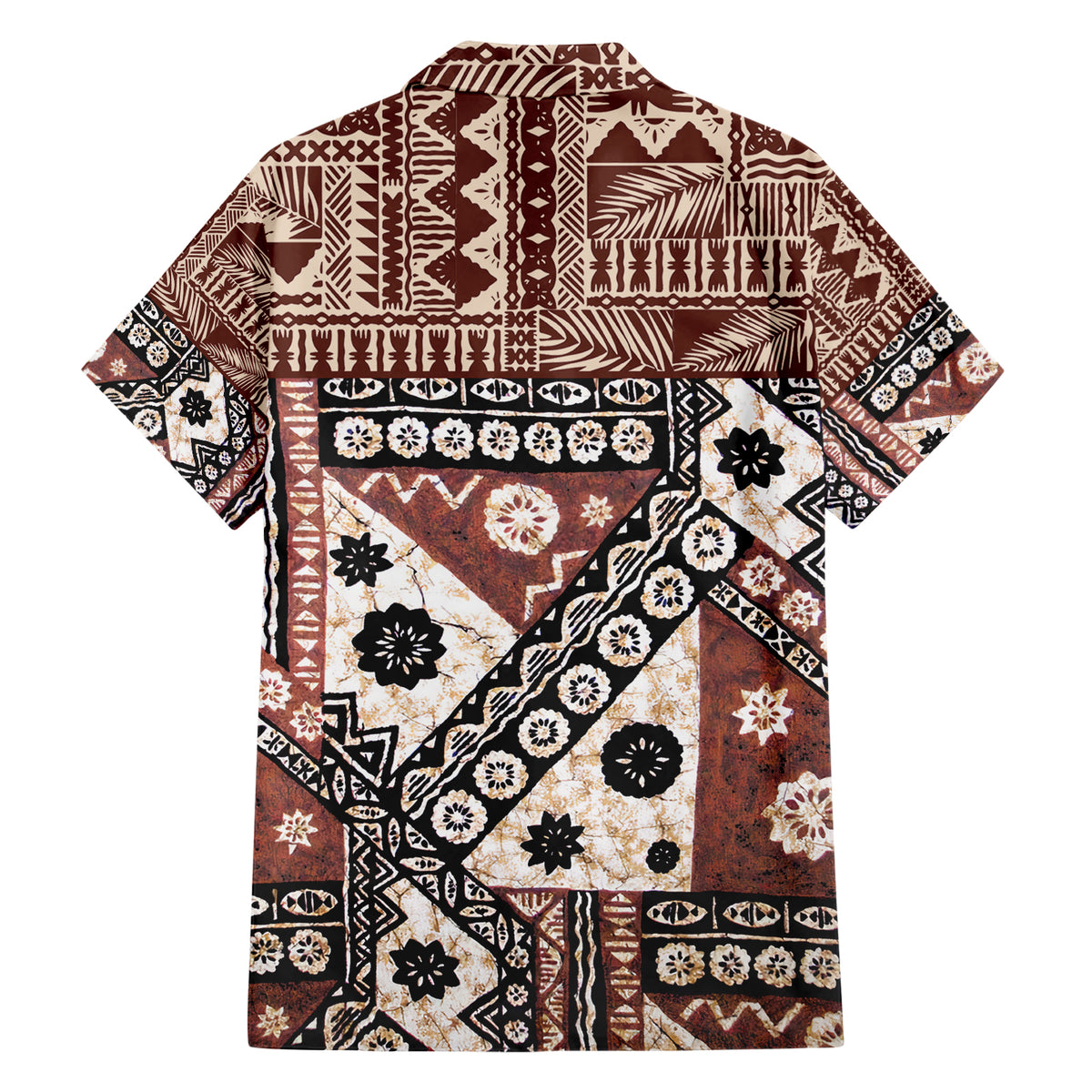 Bula Fiji Hawaiian Shirt Unique Masi Tapa Pattern LT14 - Polynesian Pride