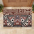 Bula Fiji Rubber Doormat Unique Masi Tapa Pattern LT14