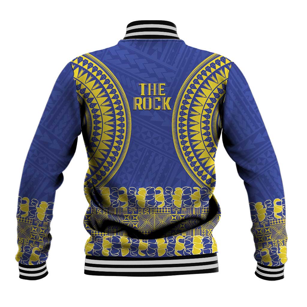Fakaalofa Lahi Atu Niue Baseball Jacket Siapo Pattern With Puakenikeni