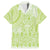 Lime Green Niue Language Week Family Matching Mermaid Dress and Hawaiian Shirt The Rock Coconut Crab - Siapo Pattern