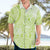 Lime Green Niue Language Week Hawaiian Shirt The Rock Coconut Crab - Siapo Pattern