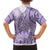 Purple Niue Language Week Hawaiian Shirt The Rock Coconut Crab - Siapo Pattern