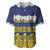 Tokelau Language Week Baseball Jersey Tokelauan Tuluma With Gardenia Thunbergia