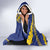 Te Vaiaho o te Gagana Tokelau Hooded Blanket Polynesian Turtle - Malo Ni!