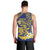 Te Vaiaho o te Gagana Tokelau Men Tank Top Polynesian Turtle - Malo Ni!