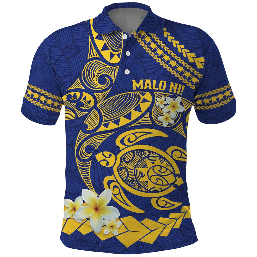 Te Vaiaho o te Gagana Tokelau Polo Shirt Polynesian Turtle - Malo Ni!