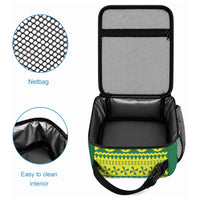 Fiji Tailevu Rugby Custom Lunch Bag Go Champions Fijian Tapa Pattern LT14 - Polynesian Pride