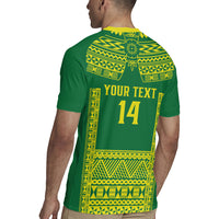 Fiji Tailevu Rugby Custom Rugby Jersey Go Champions Fijian Tapa Pattern LT14 - Polynesian Pride