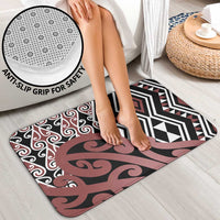 New Zealand Bathroom Set Aotearoa Kowhaiwhai Mix Taniko Art - Polynesian Pride