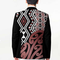 New Zealand Blazer Aotearoa Kowhaiwhai Mix Taniko Art LT14 - Polynesian Pride