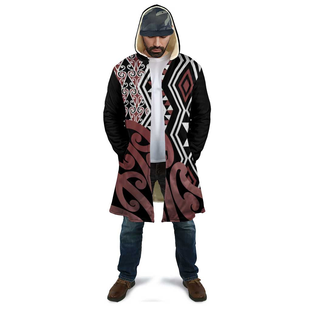 New Zealand Cloak Aotearoa Kowhaiwhai Mix Taniko Art - Polynesian Pride