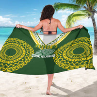 Avaiki Cook Islands Rugby Sarong Kuki Airani Tatau Green LT14 - Polynesian Pride