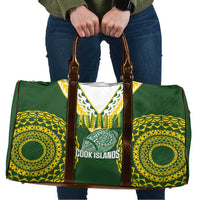 Avaiki Cook Islands Rugby Travel Bag Kuki Airani Tatau Green LT14 Green - Polynesian Pride