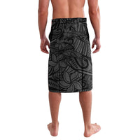Polynesia Lavalava Polynesian Pattern Mix Plumeria Black LT14 - Polynesian Pride