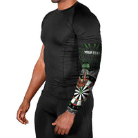 Personalised New Zealand Darts Arm Sleeves Dartboard Maori Fern Puhoro Art LT14 - Polynesian Pride