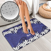 Personalised Cook Islands Pukapuka Bathroom Set Tiare Maori Polynesian Waves Tattoo
