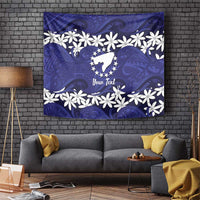 Personalised Cook Islands Pukapuka Tapestry Tiare Maori Polynesian Waves Tattoo