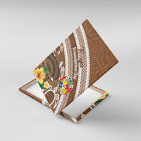 Kingdom Of Tonga Emancipation Day Canvas Wall Art Tongan Ngatu With Kumete Brown