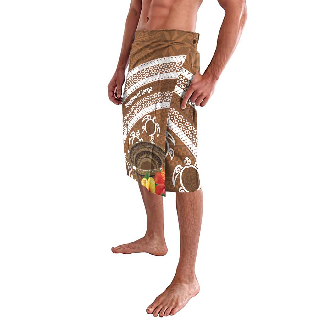 Kingdom Of Tonga Emancipation Day Lavalava Tongan Ngatu With Kumete Brown