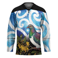 Kekeru New Zealand Matariki Hockey Jersey Kukupa Kowhai Maori New Year Blue Version LT14 Unisex Blue - Polynesian Pride