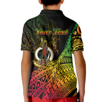 Personalised Vanuatu Kid Polo Shirt Proud To Be A Ni-Van LT14 - Polynesian Pride