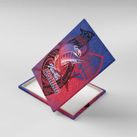 Guam Blue Marlin Fishing Canvas Wall Art Guahan Fish Hook Tattoo