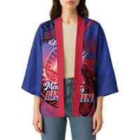 Guam Blue Marlin Fishing Kimono Guahan Fish Hook Tattoo