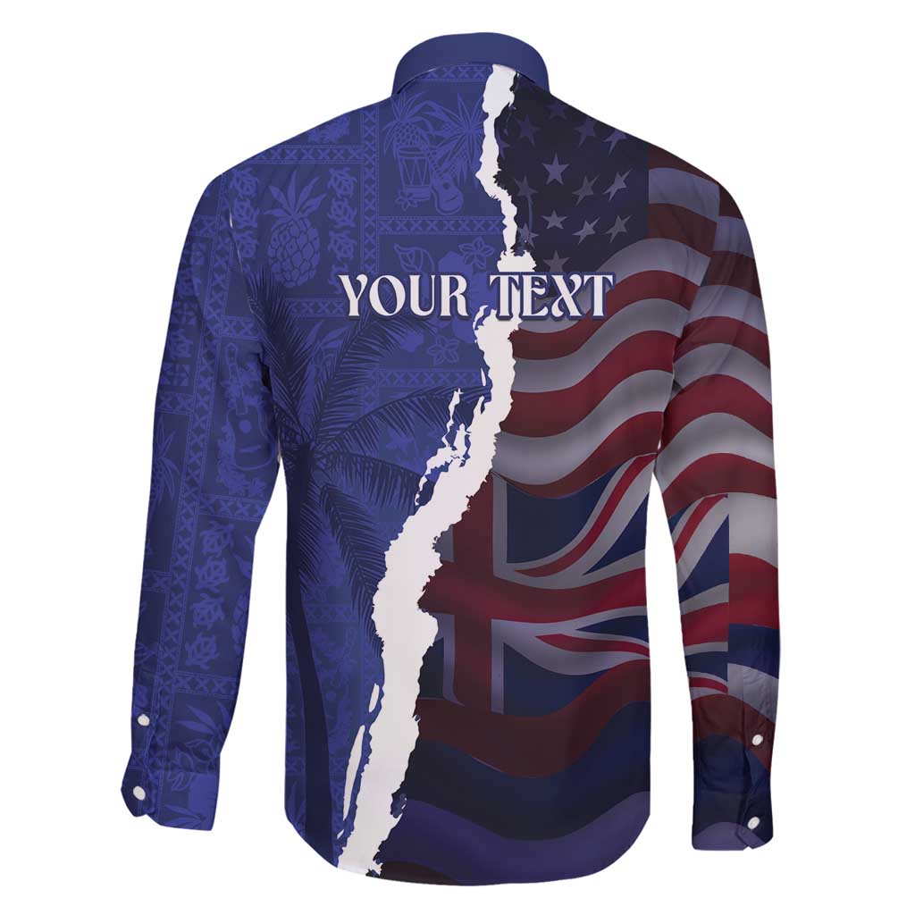 Personalized Hawaii Statehood Day Family Matching Long Sleeve Bodycon Dress and Hawaiian Shirt 66th Anniversary - Polynesian Pride