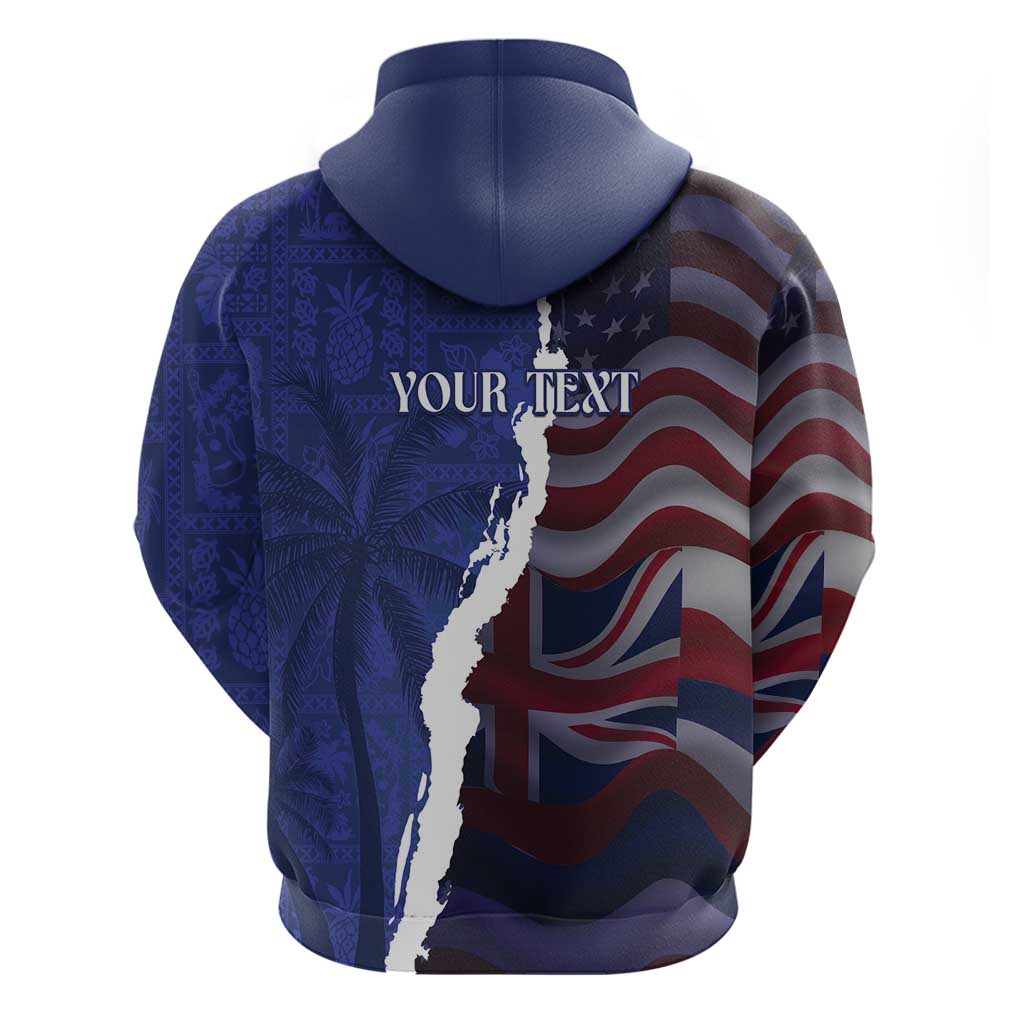 Personalized Hawaii Statehood Day Hoodie 66th Anniversary - Polynesian Pride